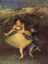Edgar Degas Harlequin and Colombine Sweden oil painting art